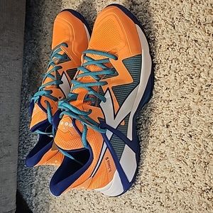 Diadora Mens US10 Casual B. Icon 2 AG Sneaker Orange/Blue D0960